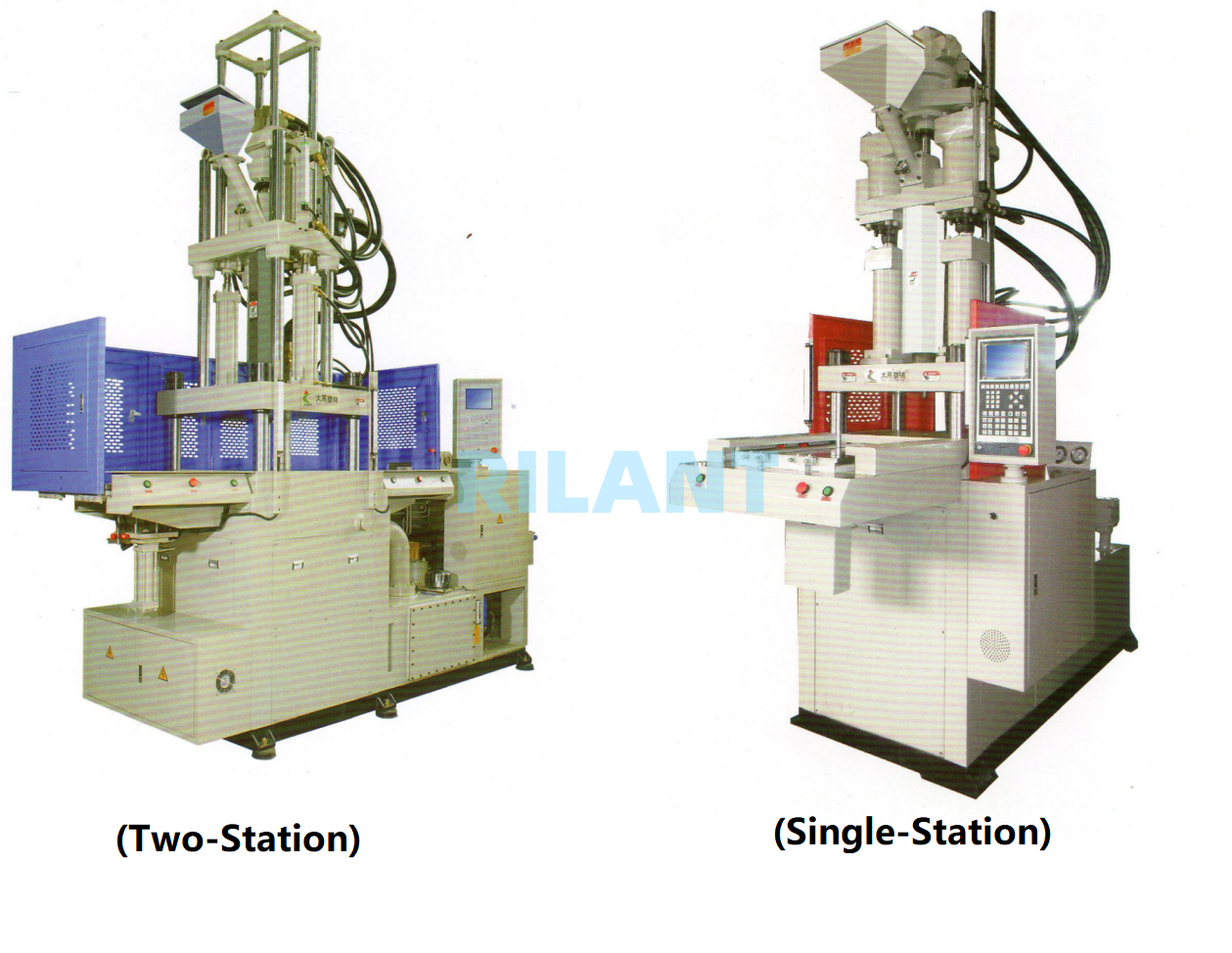 3.SINGLE-STATION VERTICAL PLASTIC INJECTION MACHINE RZS-160-1 