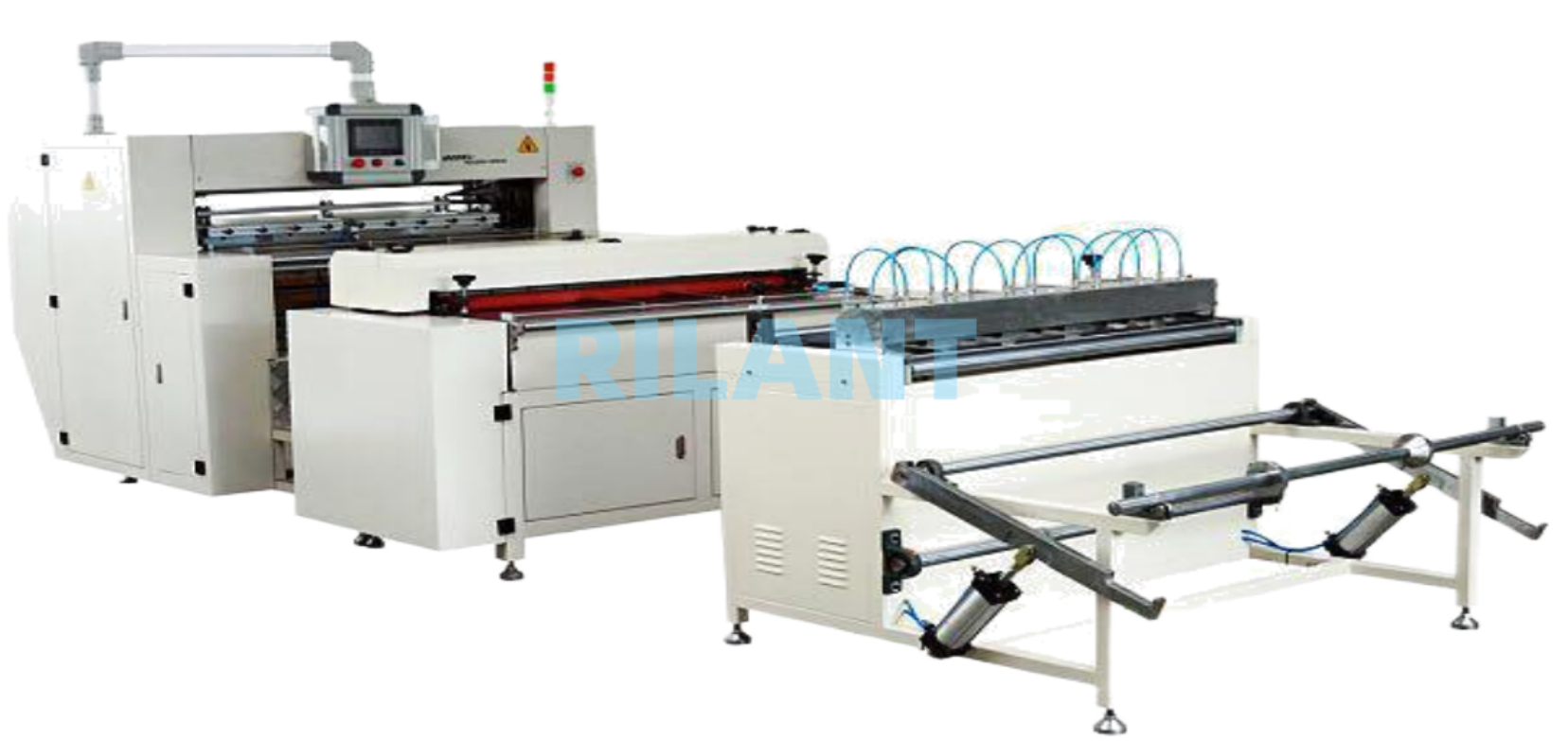 3. AUTO KNIFE MINI PLEATING MACHINE RWZD-1200-ZD-MINI