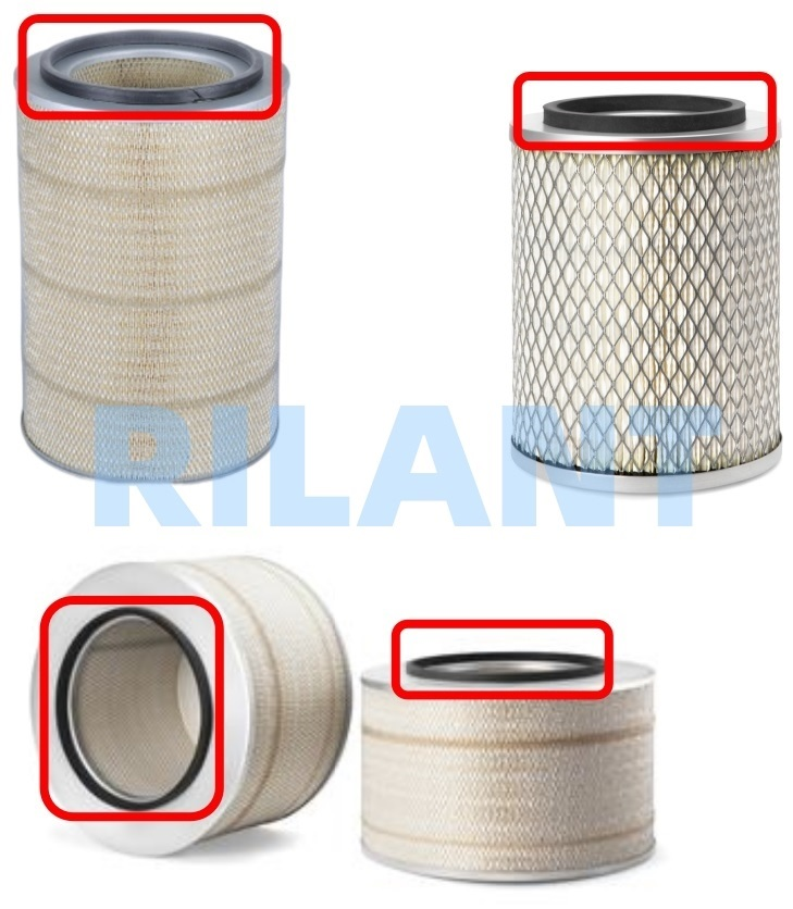 SPONGE RUBBER PARTS (for air filter, etc.)