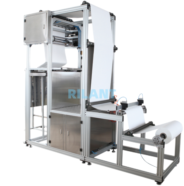 3. MINI PLEATING MACHINE FOR HEPA FILTER WITH SEPARATER RZD-650