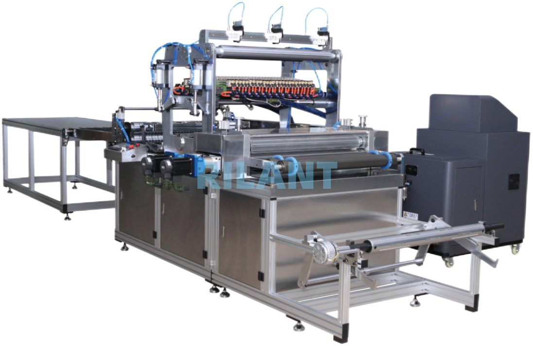 1. AUTO HEPA FILTER MINI ROTARY PLEATING MACHINE RWZD-1320-15-100-ZD-MINI 