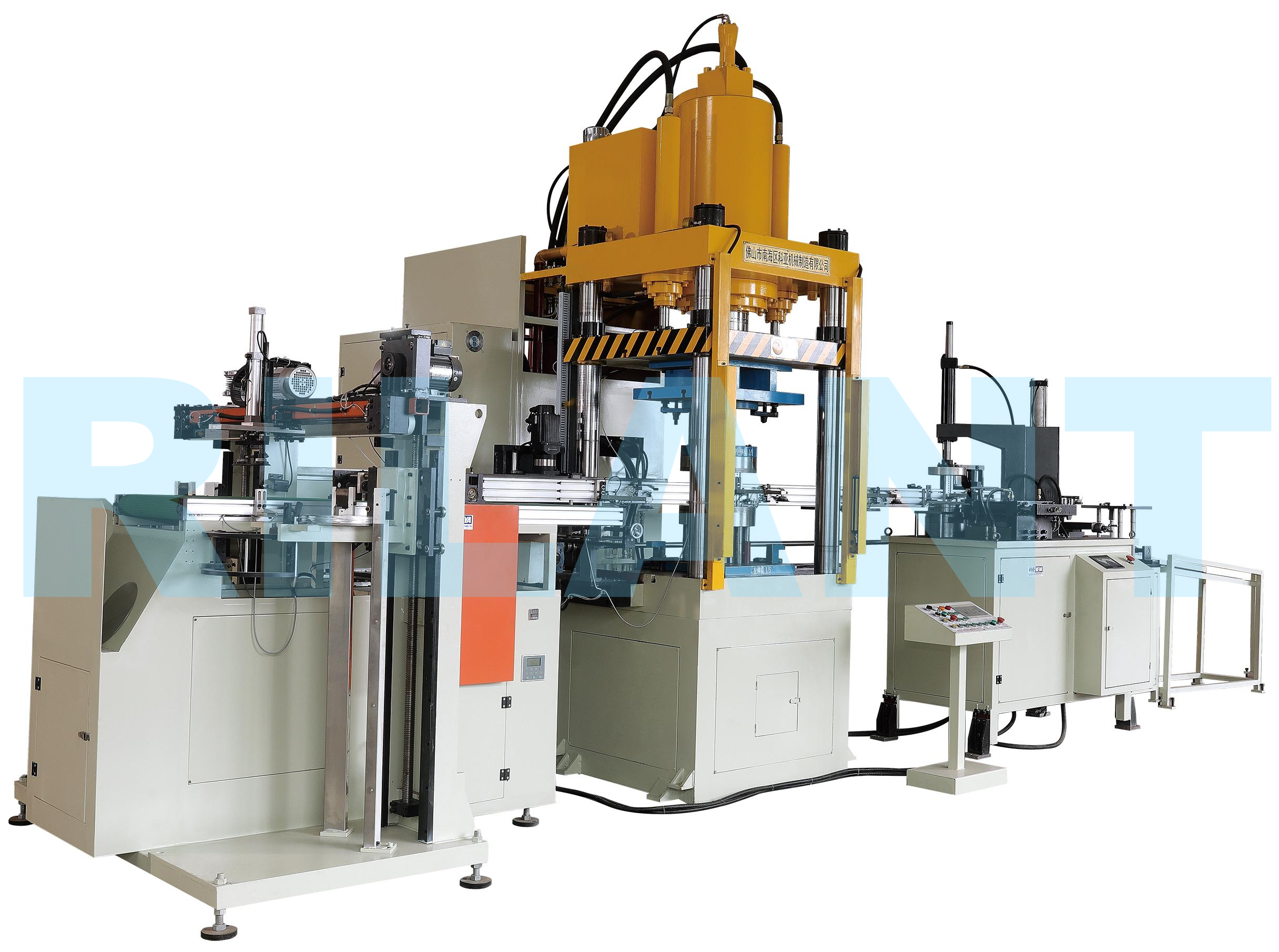 AUTO STAINLESS STEEL CAP PRESS STRETCH PRODUCTION LINE