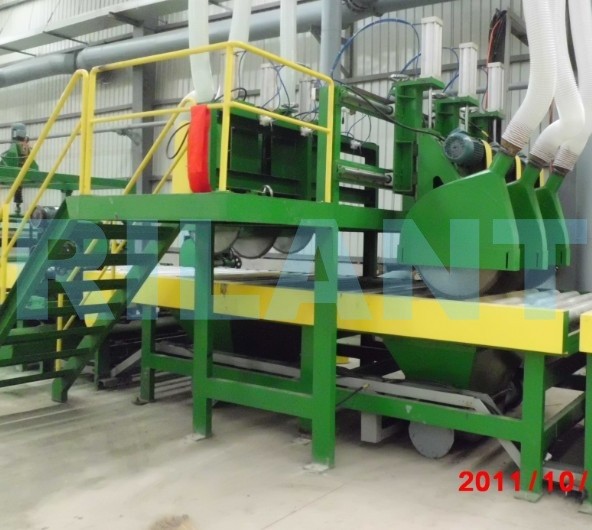 ON LINE SLITTING MACHINE