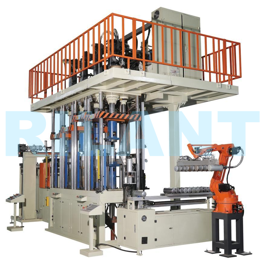 4-STATION FILTER HOUSING HYDRAULIC PRESS STRETCH MACHINE