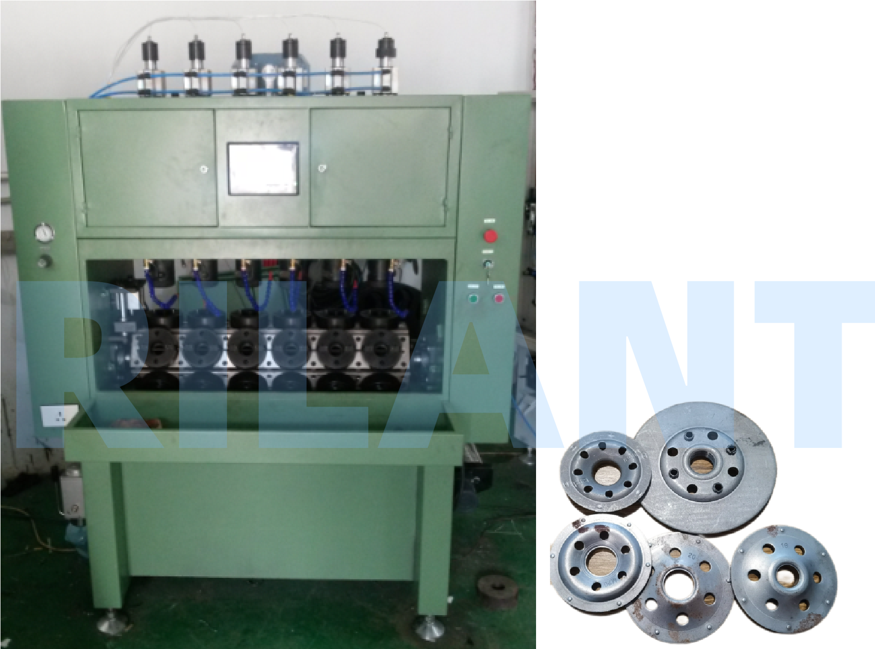 6-STATION ROTARY TAPPING MACHINE RGTGS-6